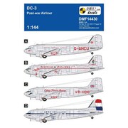 MKMDMF14430 1/144 デカール DC-3 戦後旅客機 （ローデン用） [プラモデル用品]