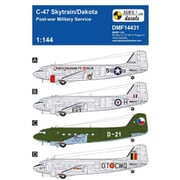 MKMDMF14431 1/144 デカール C-47 スカイトレイン/ダコタ 戦後軍用機 （ローデン/アカデミー用） [プラモデル用品]