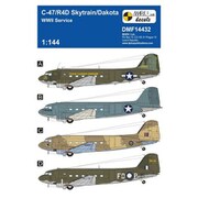 MKMDMF14432 1/144 デカール C-47/R4D スカイトレイン/ダコタ 大戦中 （ローデン/アカデミー用） [プラモデル用品]