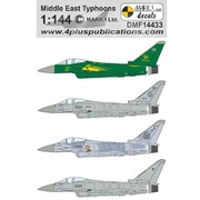 MKMDMF14433 1/144 デカール ユーロファイター タイフーン 中東 （レベル/ピットロード用） [プラモデル用品]