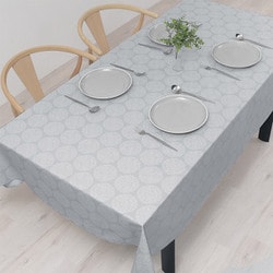 テーブルクロス （142cm×210cm） スタンダードタイプ 綿100％ フルール W4701620