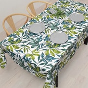 テーブルクロス (142cm×180cm) スタンダードタイプ 綿100% ボタニカルリーフ W4700810
