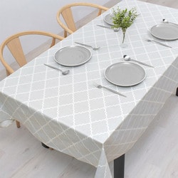 テーブルクロス （142cm×180cm） スタンダードタイプ 綿100％ モロッコパターン W4701310