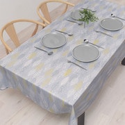 テーブルクロス (142cm×180cm) スタンダードタイプ 綿100% リーフスケッチ W4702310