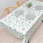 テーブルクロス (120cm×150cm) ラミネートタイプ ボタニカルブーケ W4800700