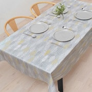 テーブルクロス (120cm×150cm) ラミネートタイプ リーフスケッチ W4802300