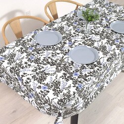 テーブルクロス （120cm×150cm） ラミネートタイプ リリーオブザバレー W4802600