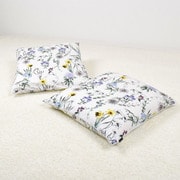 座布団カバー (55cm×59cm) 2枚セット ボタニカルガーデン W3400600