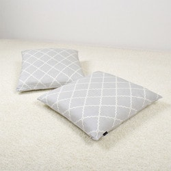 座布団カバー （55cm×59cm） 2枚セット モロッコパターン W3401300