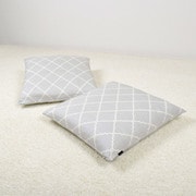 座布団カバー (55cm×59cm) 2枚セット モロッコパターン W3401300