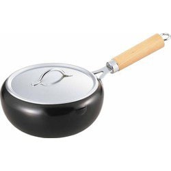 ラルス IH対応 油はねしにくい天ぷら鍋 20cm 蓋付 LA-20SF