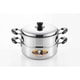 陳建一 IH対応 二段蒸し器 26cm CK-073R