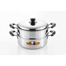 陳建一 IH対応 二段蒸し器 26cm CK-073R