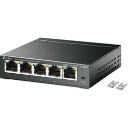 5ポート スイッチングハブ 電源内蔵 マグネット付き ギガビット 10/100/1000Mbps 金属製筐体 ループ 防止 壁掛け可能 5年保証 TL-SG505I