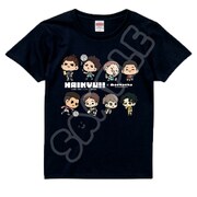 SYNC-HKM6TS-MIABXL ハイキュー!! Tシャツ みんなmochocho化大作戦!第6弾 M-IA 集合 ブラック XLサイズ