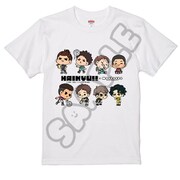 SYNC-HKM6TS-MIAWM ハイキュー!! Tシャツ みんなmochocho化大作戦!第6弾 M-IA 集合 ホワイト Mサイズ