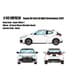 EM762A 1/43 Toyota GR Yaris RZ High Performance 2024 スーパーホワイト2 [レジンキャストミニカー]