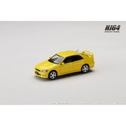 HJ642080BY 1/64 トヨタ ALTEZZA RS200 （E10） 1998 純正オプション装着車 スーパーブライトイエロー [ダイキャストミニカー]