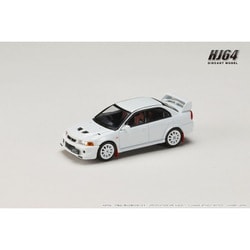 HJ642033BW 1/64 三菱 ランサー GSR エボリューション 6 （T.M.E） （CP9A） 2000 マッドフラップ付き スコーティアホワイト [ダイキャストミニカー]