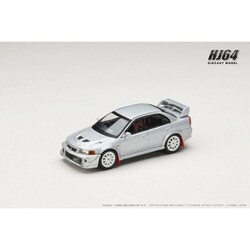 HJ642033BS 1/64 三菱 ランサー GSR エボリューション 6 （T.M.E） （CP9A） 2000 マッドフラップ付き サテライトシルバーメタリック [ダイキャストミニカー]
