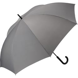 長傘 晴雨兼用 富山サンダー キープ 70cm ジャンプ式 UVカット加工 撥水加工 耐風 ストームグレー U170-1121GY1-B0