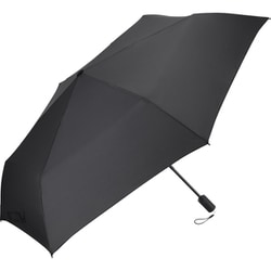 折りたたみ傘 晴雨兼用 カルオート 折 60cm 自動開閉式 UVカット加工 撥水加工 ブラック U360-1124BK1-BF