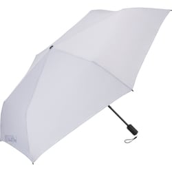 折りたたみ傘 晴雨兼用 カルオート 折 60cm 自動開閉式 UVカット加工 撥水加工 アイリスブルー U360-1124BL1-BE