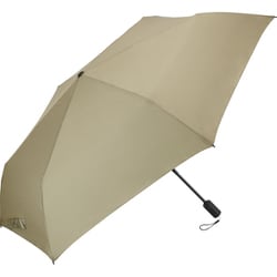 折りたたみ傘 晴雨兼用 カルオート 折 60cm 自動開閉式 UVカット加工 撥水加工 モスグリーン U360-1124MC1-BC