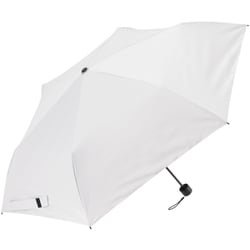日傘 折りたたみ傘 晴雨兼用 ZENTENKOU 55cm 手開き式 一級遮光 UVカット率99.9％ 遮熱 撥水加工 耐風 スモーキーホワイト S355-1127WH1-BB