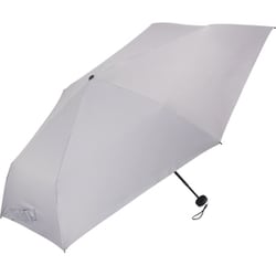 日傘 折りたたみ傘 晴雨兼用 ネオミニ UVブロック 55cm 手開き式 一級遮光 UVカット率99.9％ 遮熱効果 撥水加工 耐風 アッシュグレー S355-1130GY1-BG