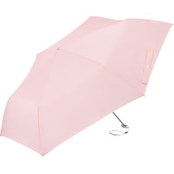 折りたたみ傘 晴雨兼用 ポケフラット 折 55cm 手開き式 UVカット加工 オレンジ U355-1144OG1-B0