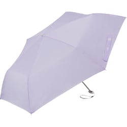 折りたたみ傘 晴雨兼用 ポケフラット 折 55cm 手開き式 UVカット加工 ラベンダー U355-1144LV1-B7