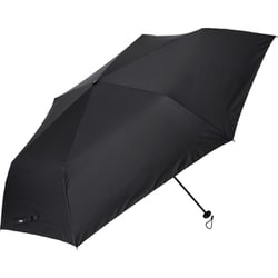 折りたたみ傘 晴雨兼用 New極軽カーボン 60cm 手開き式 UVカット加工 撥水加工 ブラック U360-1099BK1-B4