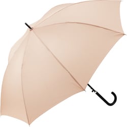 長傘 晴雨兼用 LIM スライドリブ 60cm ジャンプ式 UVカット加工 撥水加工 耐風 オレンジ U160-0713OG1-B5