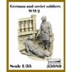 AR35089 1/35 WWII ドイツ/ソビエト 歩兵セット 戦いの後 2体入 [組立式プラスチックモデル]