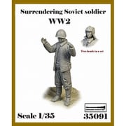 AR35091 1/35 WWII 露/ソ 投降する兵士 スペアヘッド付 [組立式プラスチックモデル]