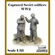 AR35092 1/35 WWII 露/ソ 捕虜の兵士セット 2体入 [組立式プラスチックモデル]