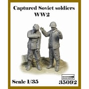 AR35092 1/35 WWII 露/ソ 捕虜の兵士セット 2体入 [組立式プラスチックモデル]