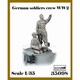 AR35098 1/35 WWII ドイツ 空を見上げる冬季装備の戦車兵セット 2体入 [組立式プラスチックモデル]