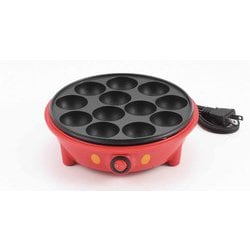 ミッキーマウス 電気たこ焼き器 12個穴 MM-215