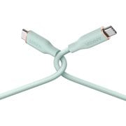 Anker PowerLine III Flow USB-C ＆ USB-C ケーブル 1.8m ミントグリーン A8553N62