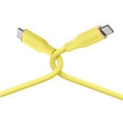 Anker PowerLine III Flow USB-C ＆ USB-C ケーブル 1.8m レモンイエロー A8553N72