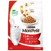 モンプチ 15歳以上用 5種のブレンド 600g [猫用 ドライフーズ 総合栄養食]