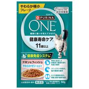 ピュリナワン キャット パウチ 50g 11歳以上 チキン＆フィッシュ ゼリー仕立て 健康寿命ケア [猫用 ドライフーズ]