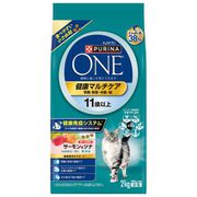 ピュリナワン キャット ドライフード サーモン＆ツナ 2kg 11歳以上 健康マルチケア [猫用 ドライフーズ]