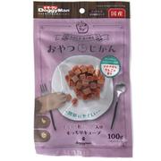 おやつじかん チキンとりんご入りもっちりキューブ 100g [犬用 おやつ 全犬種用]