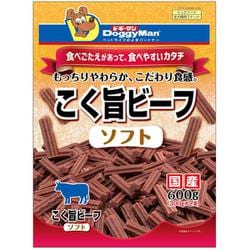 こく旨ビーフ ソフト 600g（300g×2袋） [犬用 おやつ 全犬種用]