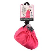 Chiccha！ パパッと着られる ポケット寒さ風よけ雨コート ピンク S [犬用]