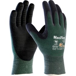 エーティージー 耐切創手袋 マキシフレックス・カット 34-8443 XLサイズ 34-8443-XL