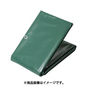 萩原 ターピー エステル帆布トラックシート W-2号 グリーン 2.1m×2.3m EH-W2